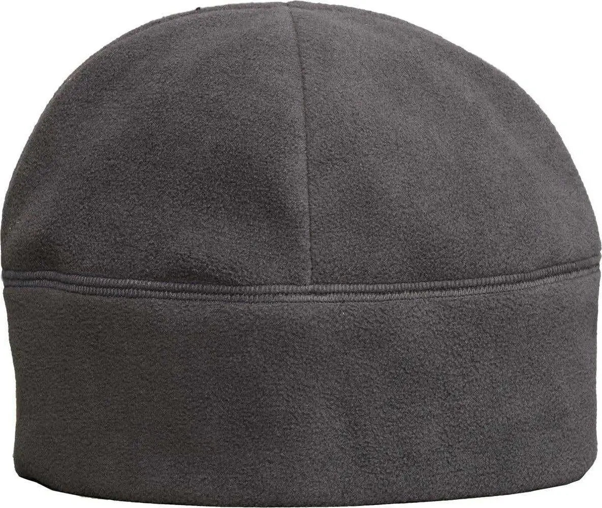 Port Authority C918 Fleece Beanie - Charcoal - Dark Gray / one Size Fits Most