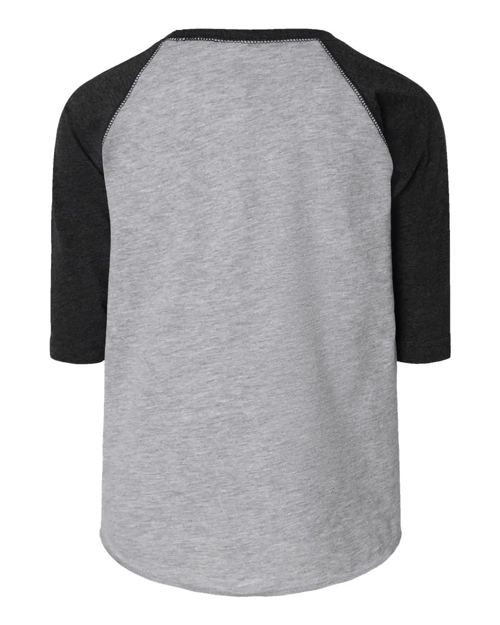 Rabbit Skins 3330 Toddler Baseball Fine Jersey Three-quarter Sleeve Tee - Vintage Heather Smoke