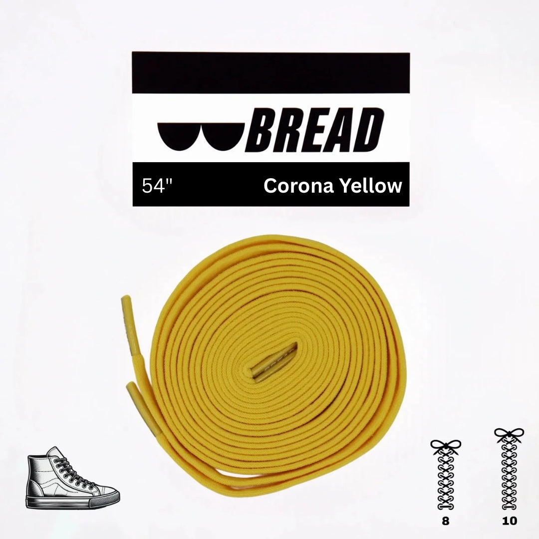 Bread Elastic Shoelace - Corona Yellow