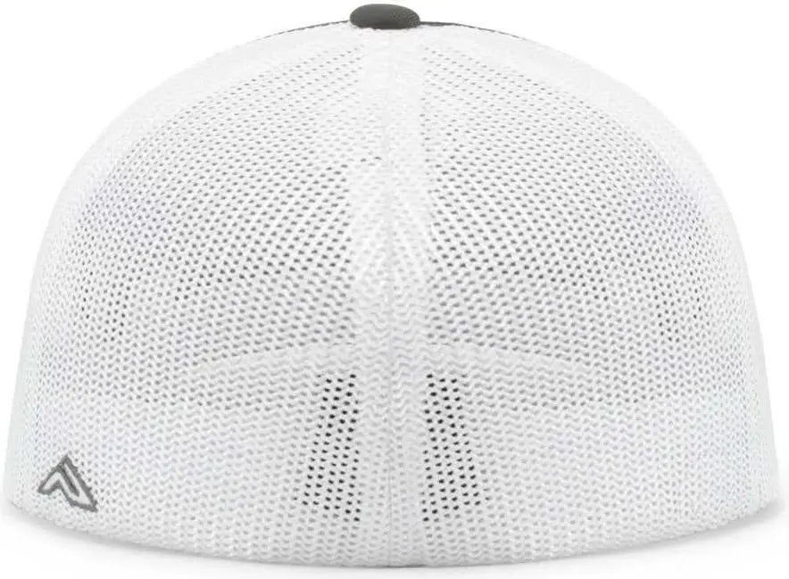 Pacific Headwear 404m Trucker Flexfit Cap - Graphite White
