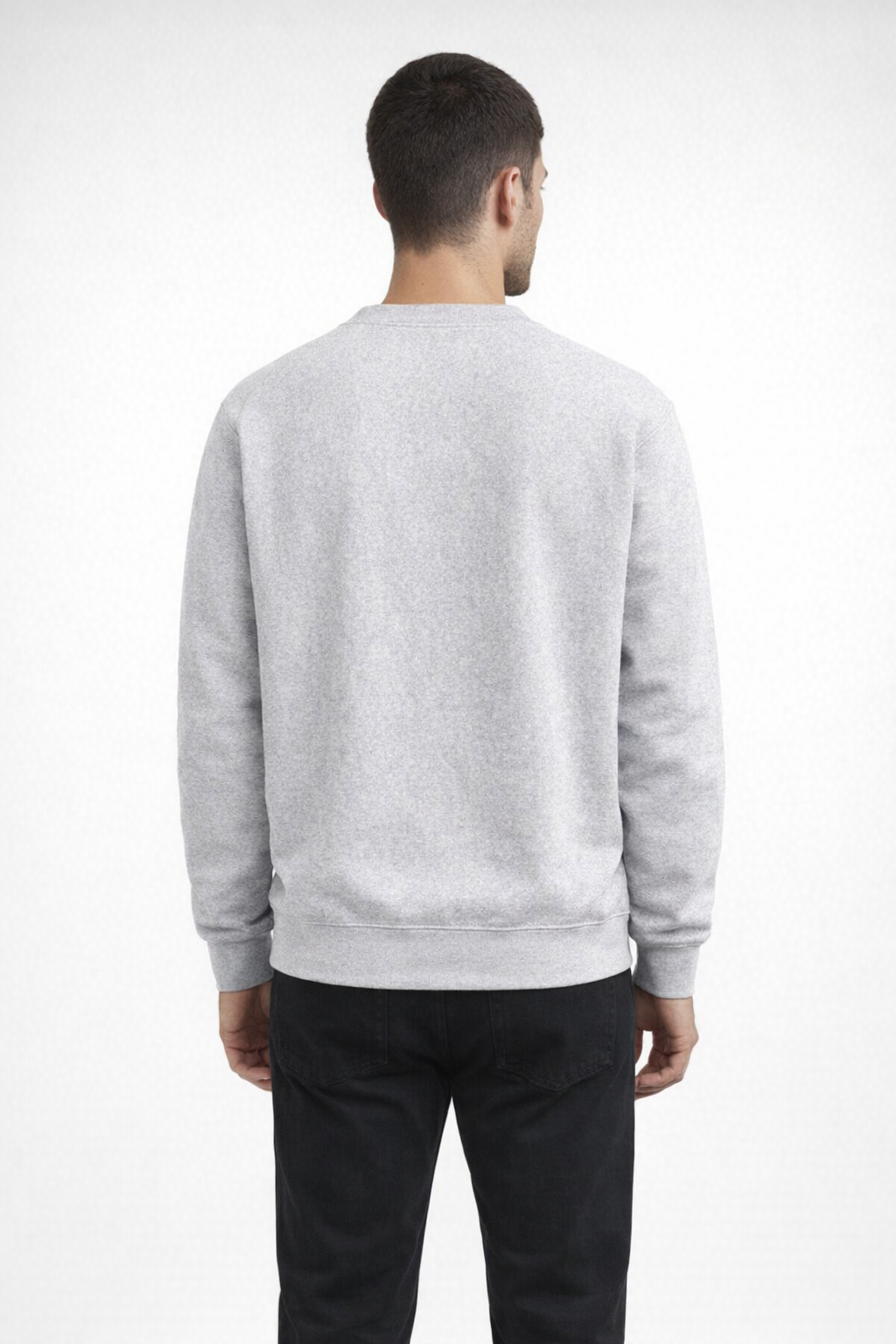 Gray PRO-WEAVE CREWNECK  229