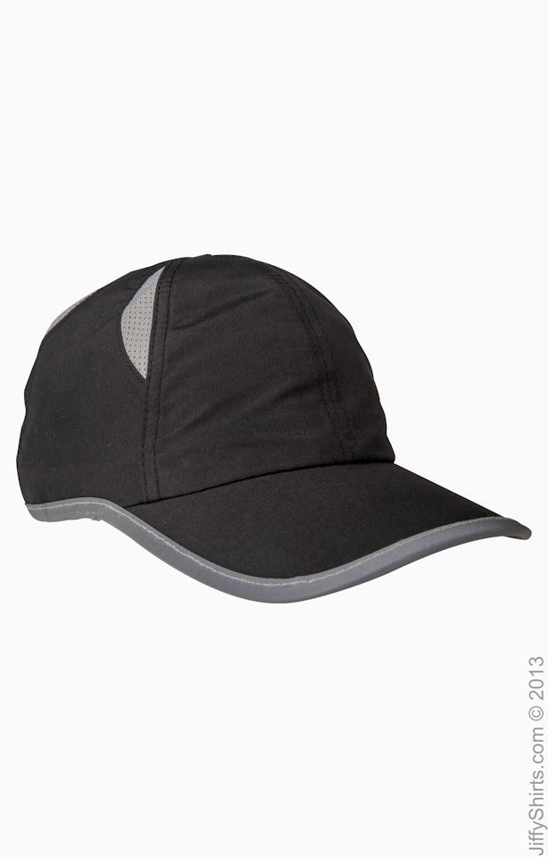 Big Accessories BA514 Performance Cap - Black