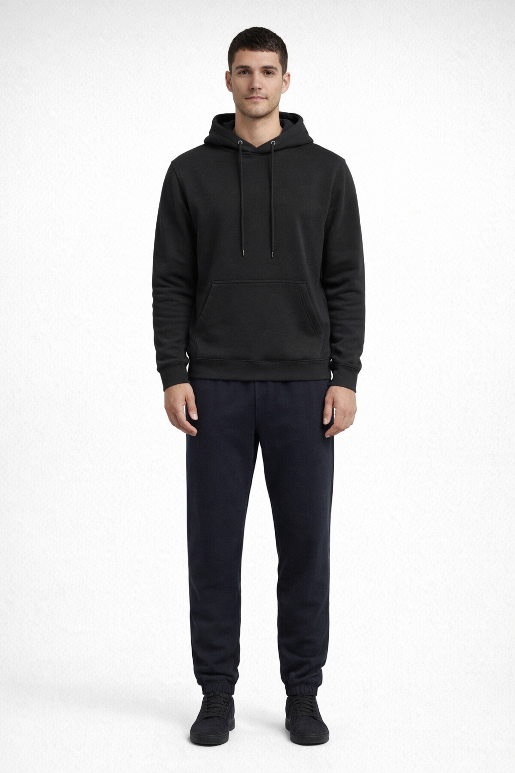 Navy FUNDAMENTAL FLEECE PANT