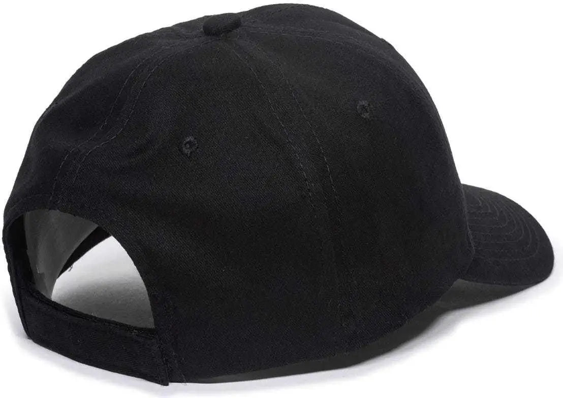 Oc Sports Bct-662 Adjustable Cap - Black - 6 7/8’’ - 7 1/2’’
