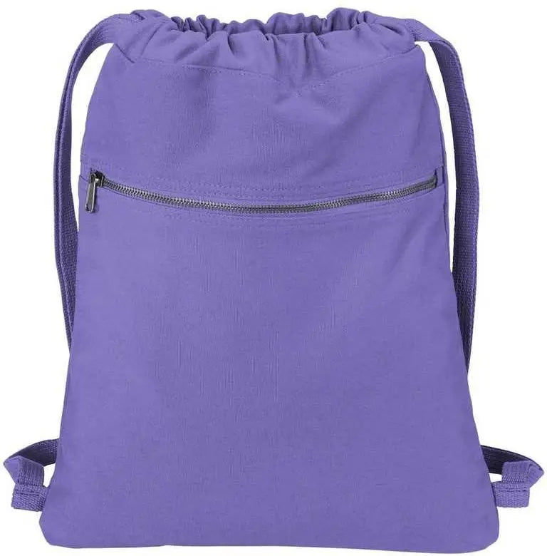 Port Authority Bg621 Beach Wash Cinch Pack - Amethyst - Purple / Osfa