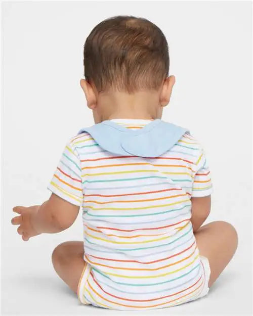 Rabbit Skins 1005r Infant Premium Jersey Bib - 1005 - Light Blue - one Size Fits Most