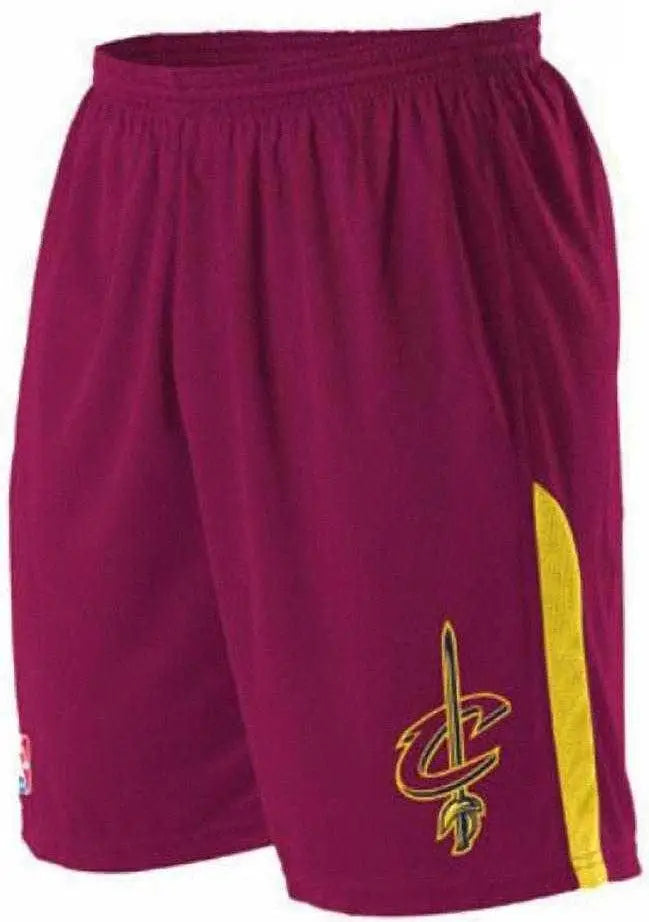 Alleson Athletic A205la Adult Nba Logo Game Short - Cleveland Cavaliers