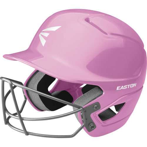 Easton Alpha 3.0 Solid Helmet with Softball Facemask ALPBSB3 - Pink - HIT a Double - 1