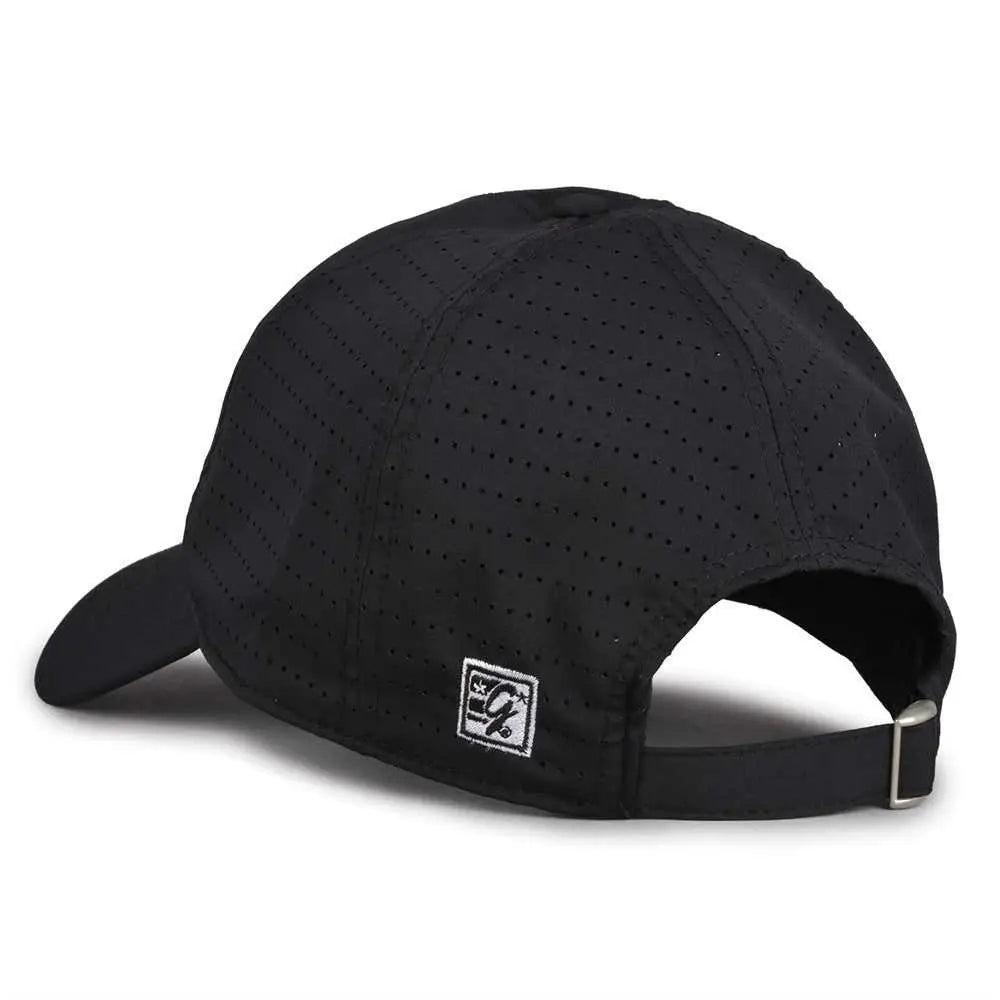 The Game Gb424 Perforated Gamechanger Cap - Black - 6 7/8’’ - 7 5/8’’