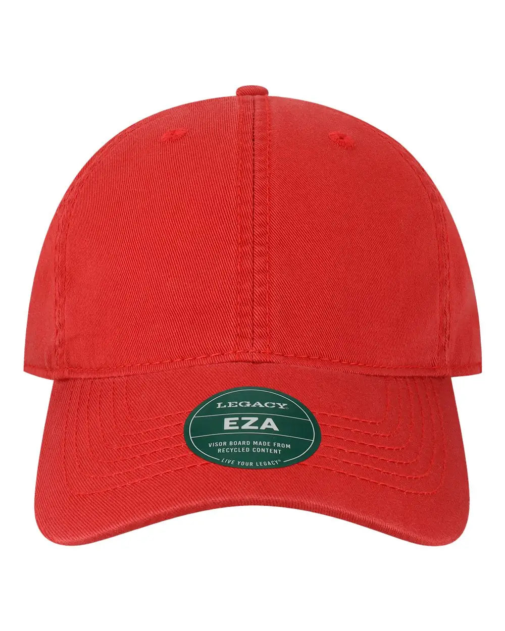 Legacy Eza Relaxed Twill Dad Hat - Scarlet - Red / one Size Fits Most