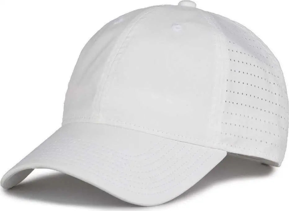 The Game Gb424 Perforated Gamechanger Cap - White - 6 7/8’’ - 7 5/8’’
