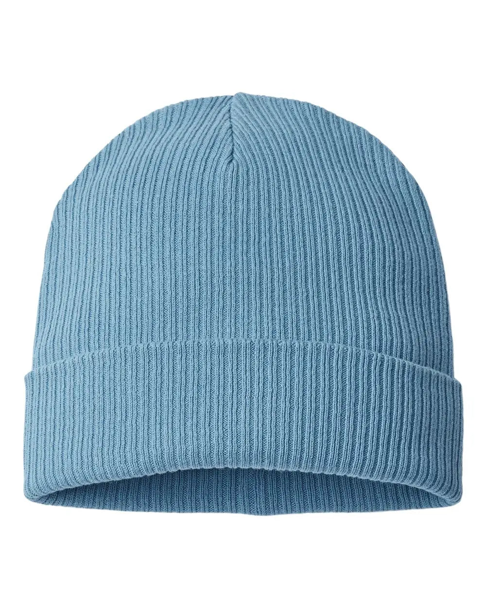 Atlantis Headwear Nelson Sustainable Cuffed Beanie - Light Avio Blue - Blue / one Size Fits Most