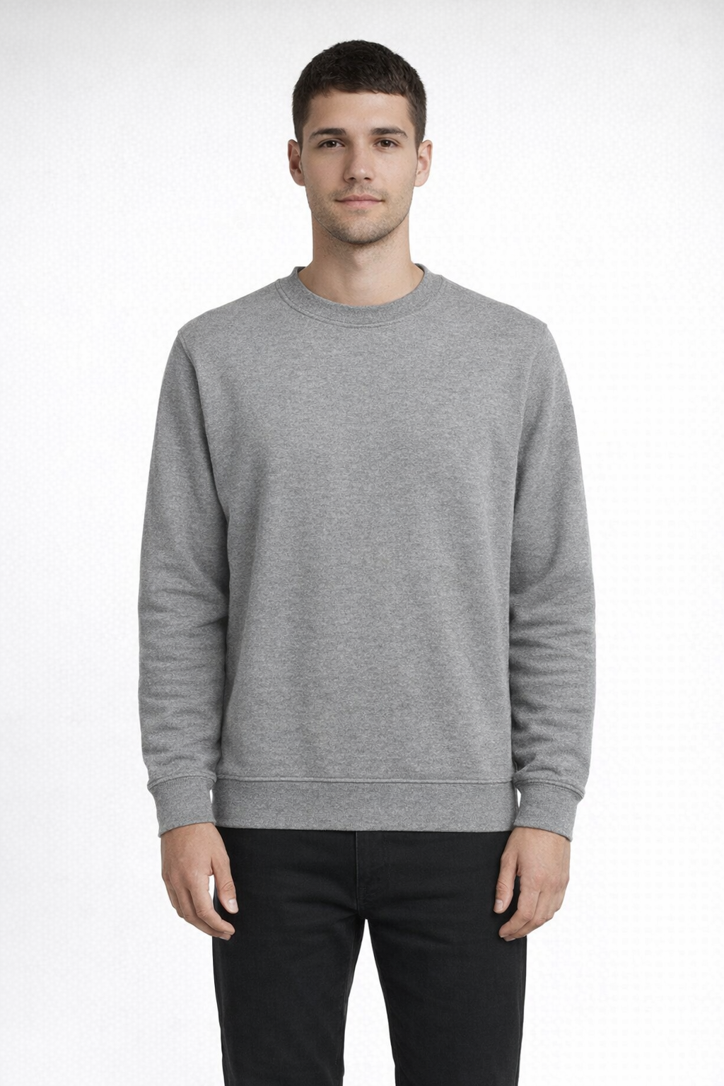 Graphite FUNDAMENTAL FLEECE CREW