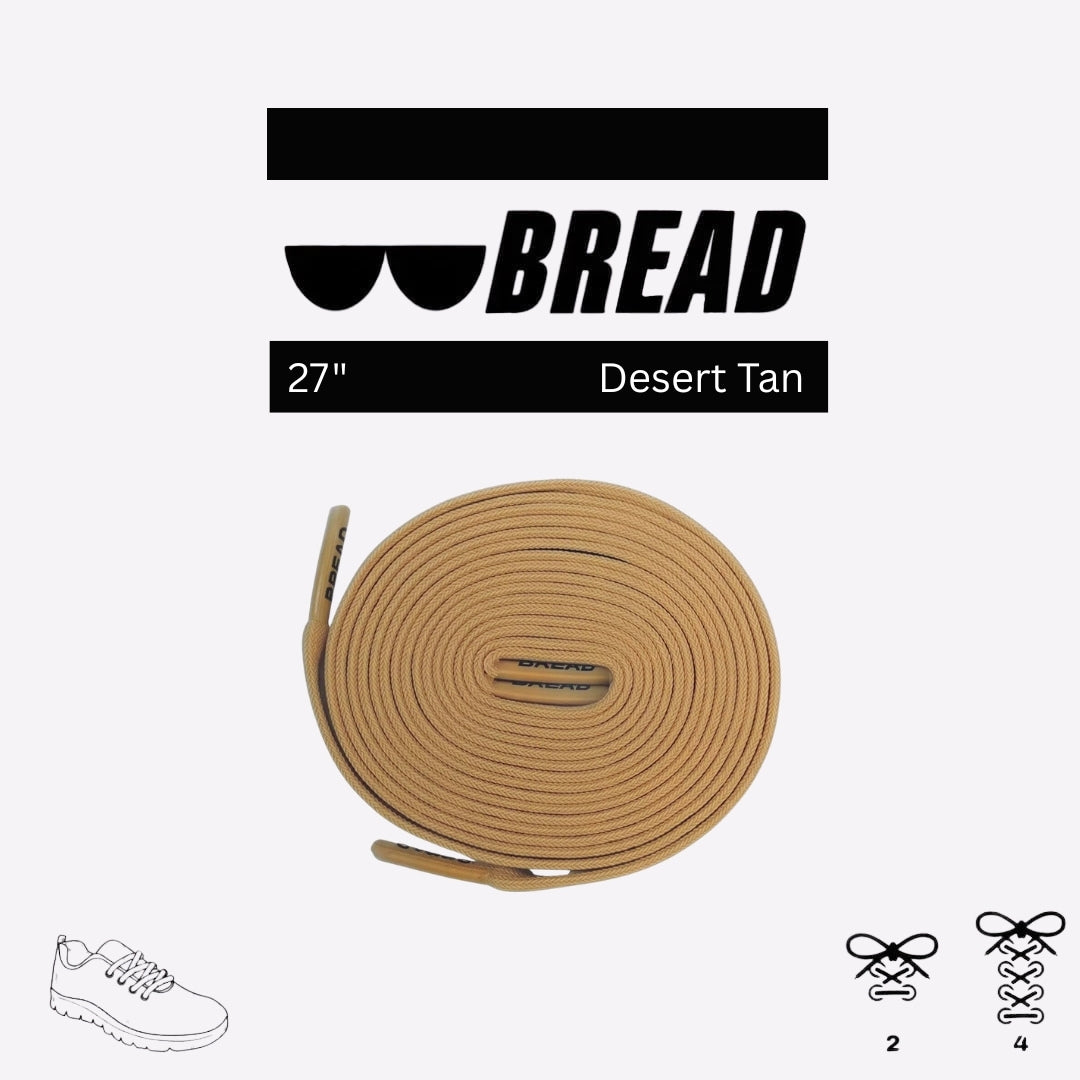Bread Elastic Shoelace - Desert Tan