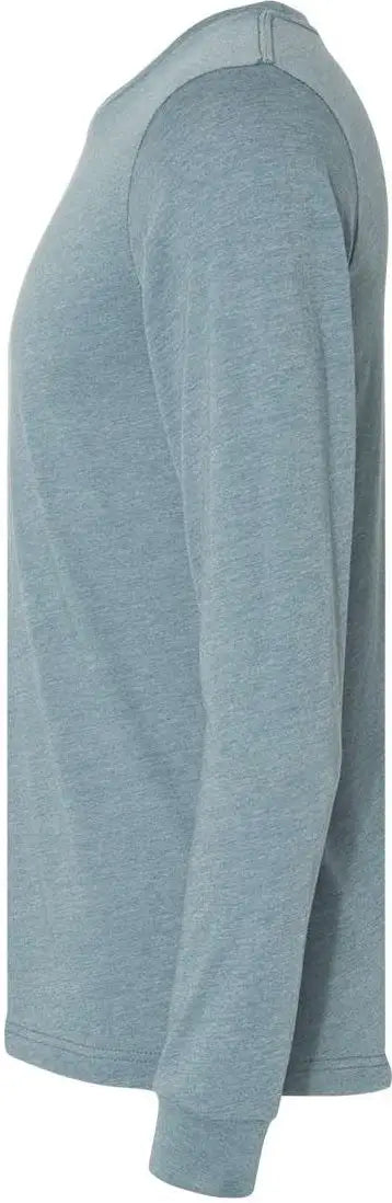 Bella + Canvas 3501cvc Heather Cvc Long Sleeve Tee - Slate