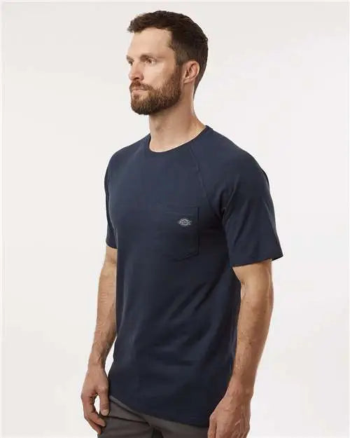 Dickies S600t Performance Cooling T-shirt - Tall Sizes - Dark Navy