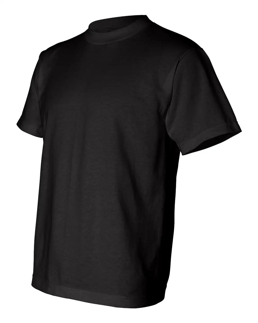 Bayside 1701 Usa-made 50/50 T-shirt - Black - s