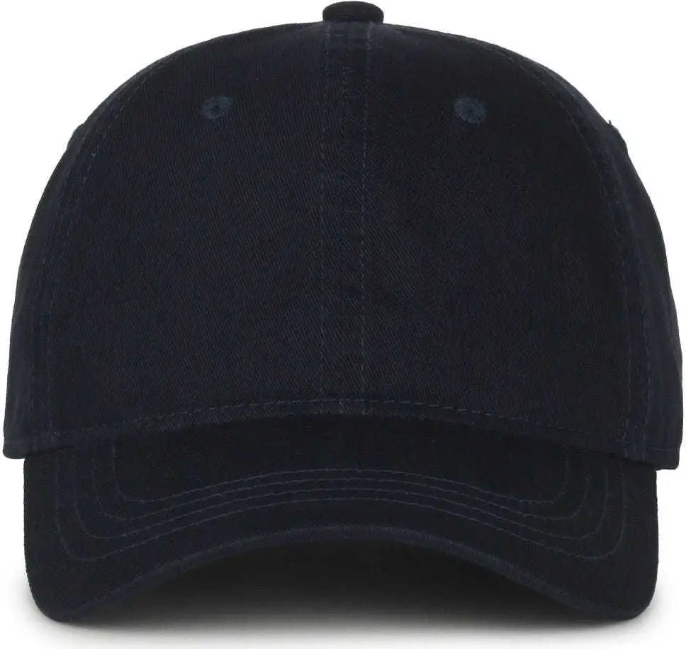 Oc Sports Gwt-111 Adjustable Strap Garment Wash Cotton Cap - True Navy - 6 3/8’’ - 7’’