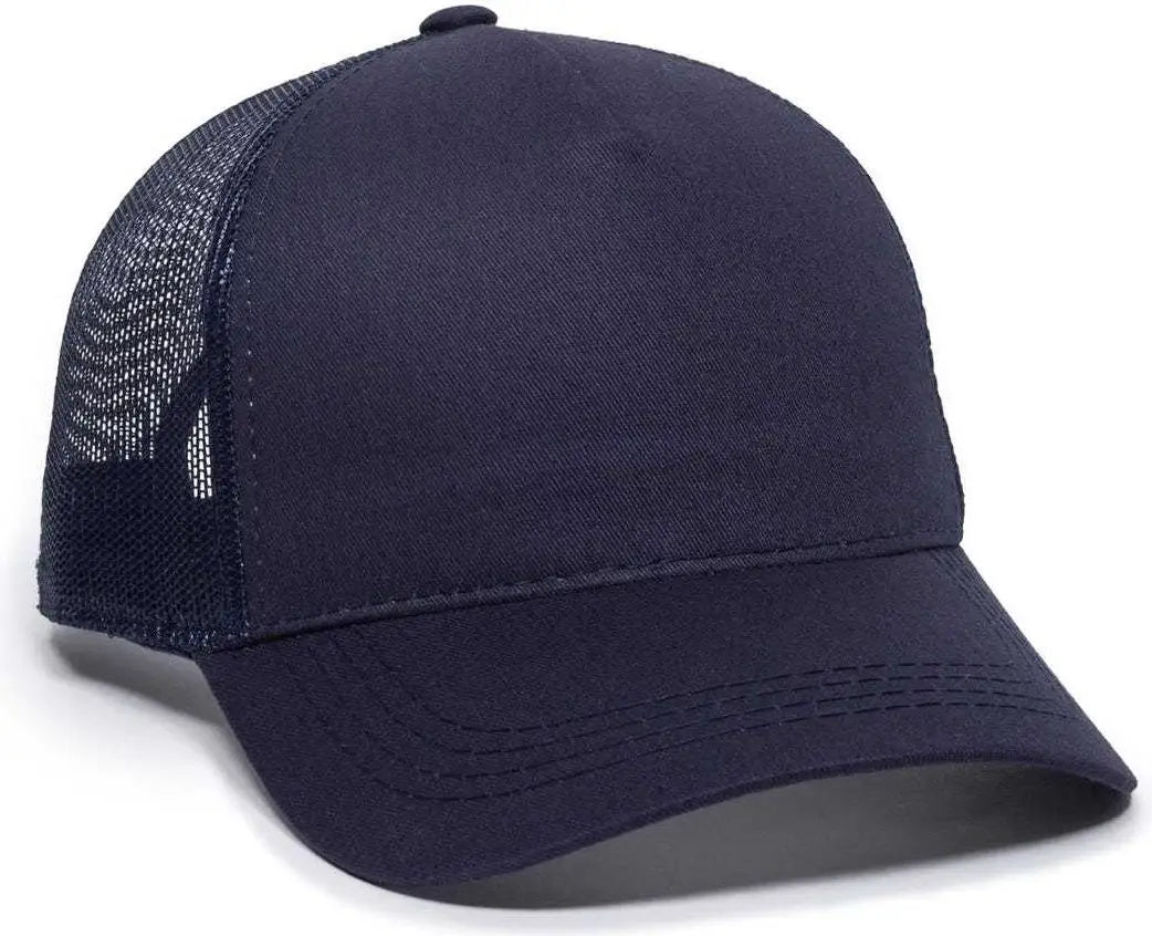 Oc Sports Gl-415 Adjustable Mesh Back Cap - Navy - 6 7/8’’ - 7 1/2’’