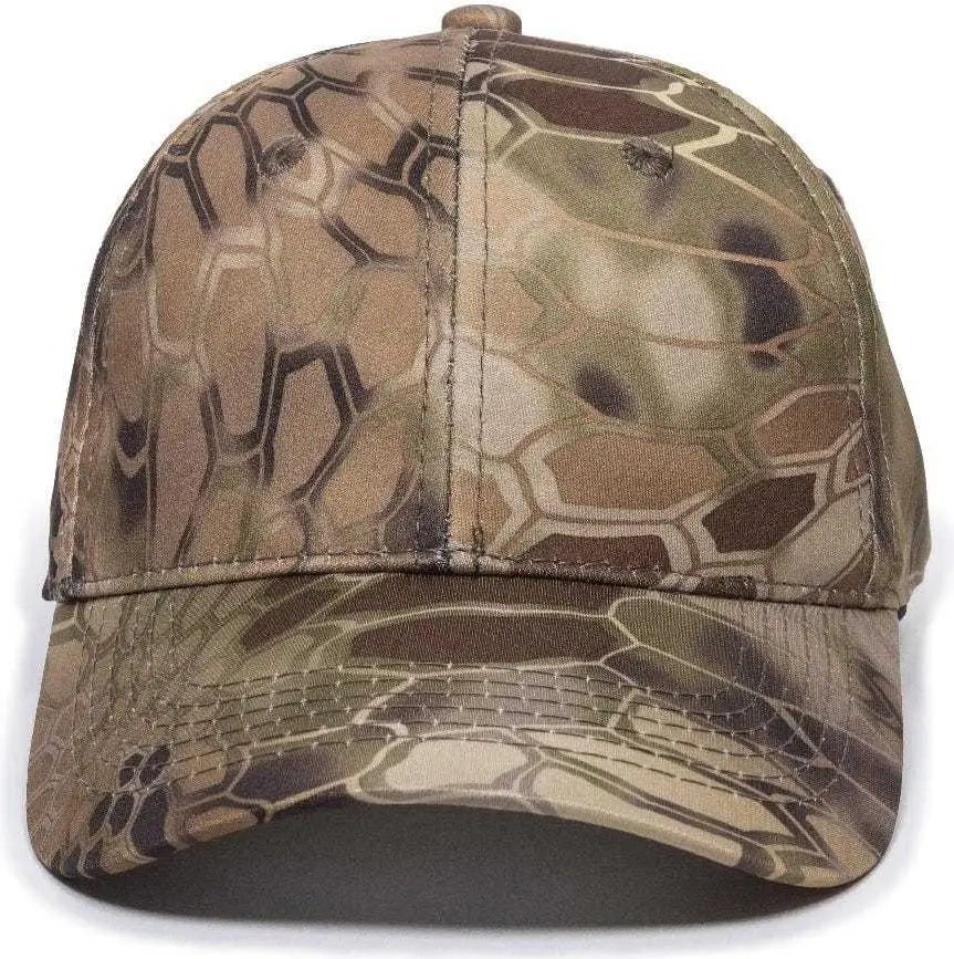 Oc Sports Pfc-100 Adjustable Cap - Kryptek Highlander - 6 7/8’’ - 7 1/2’’