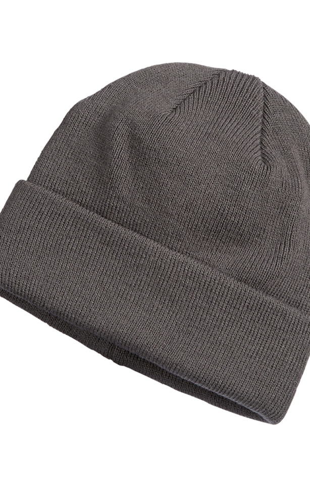 Big Accessories BX031 Watch Cap Beanie - Grey