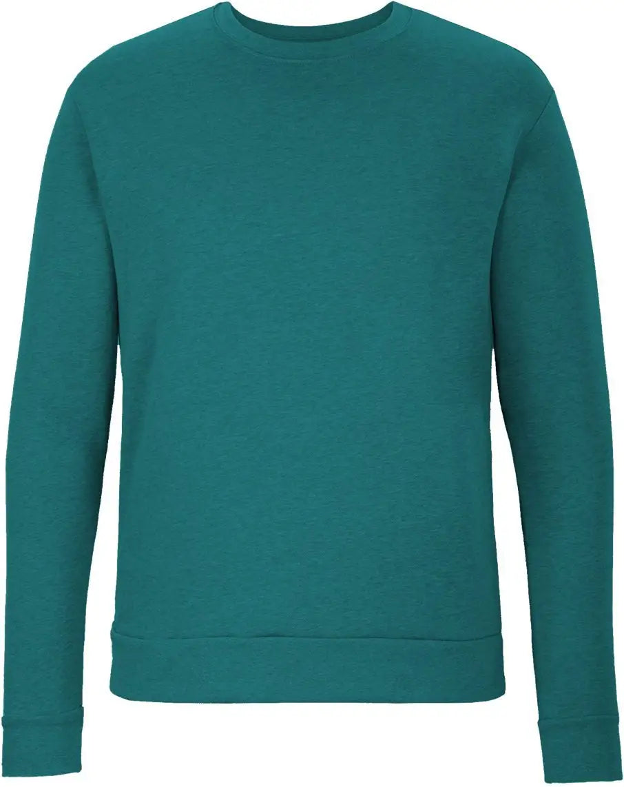 Next Level 9002 Malibu Sweatshirt - Heather Teal - Adult Xs
