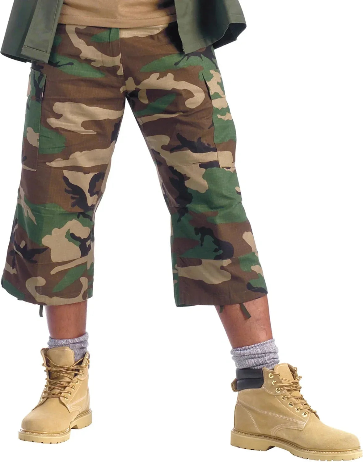 6-pocket Bdu 3/4 Pants