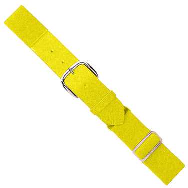 Augusta 6001 Elastic Baseball Belt - Adult - Power Yellow - HIT a Double - 1