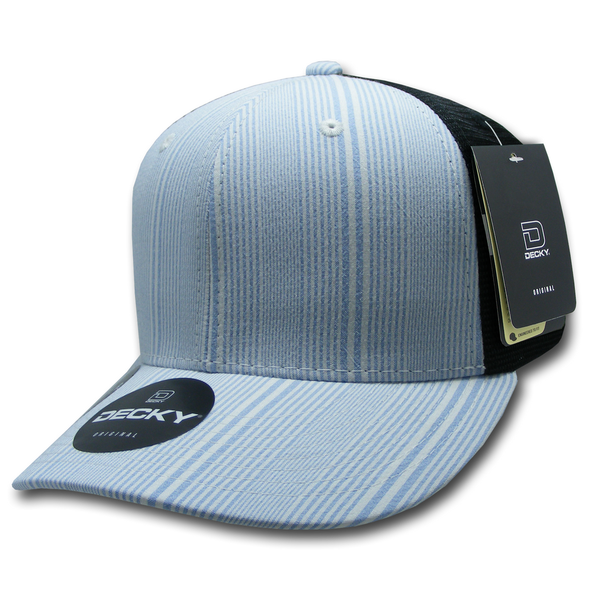 Decky 6018 M/C Plaid Cap - 133 Black