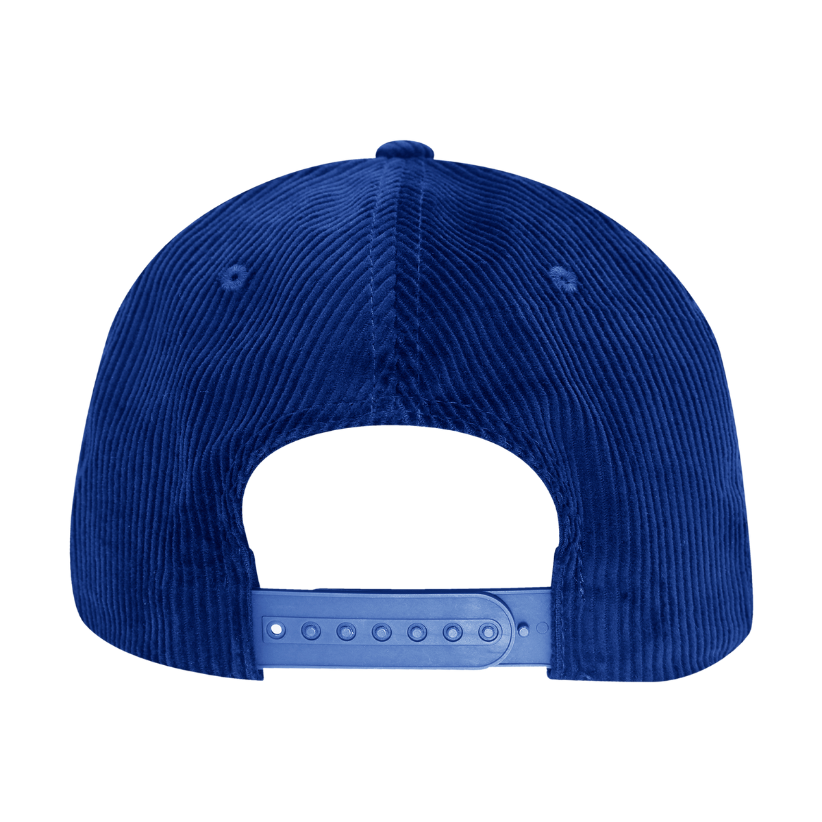 Decky 6043 5 Panel High Profile Relaxed Corduroy Rope Hat - Royal