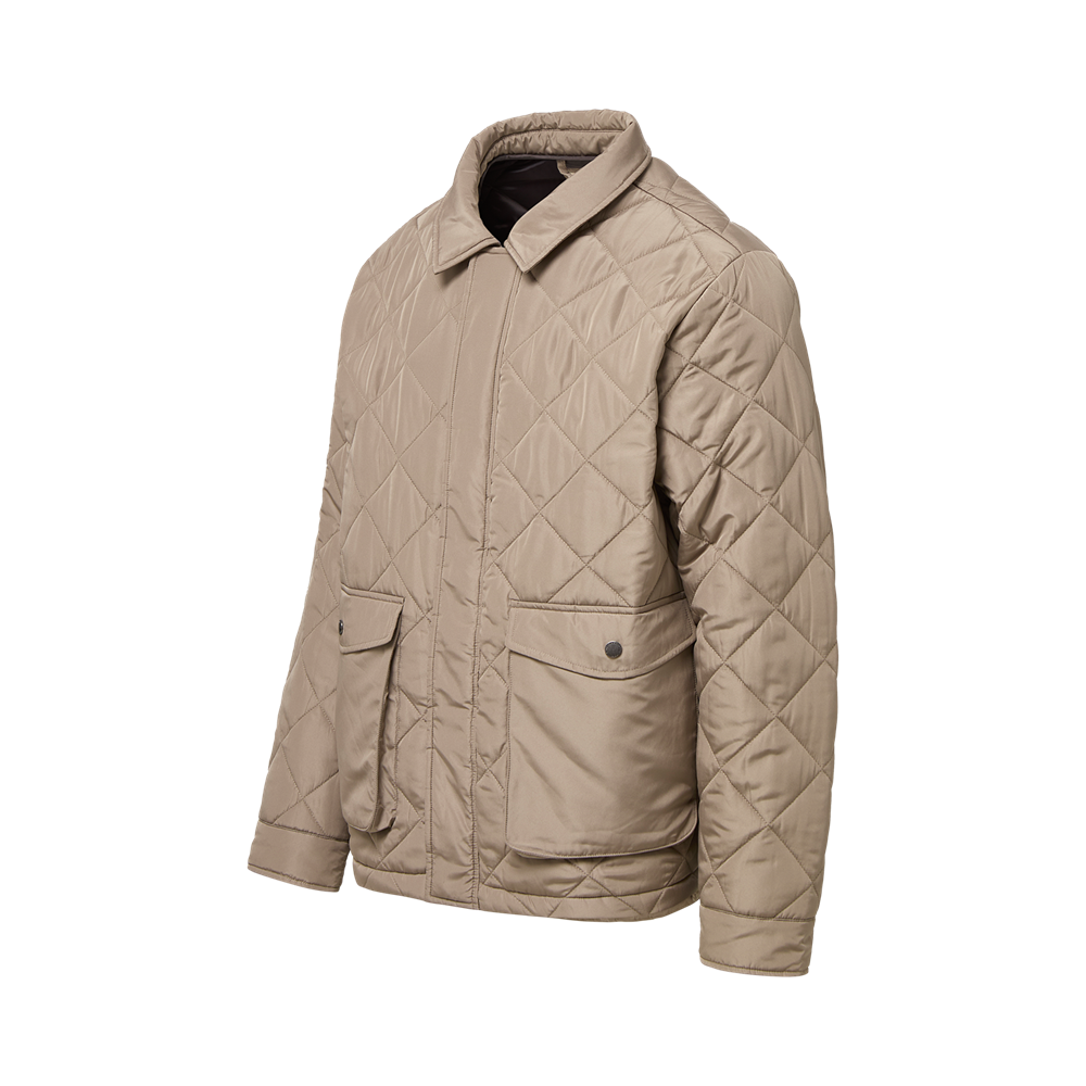 MV Sport 27713 Weatherproof Vintage Diamond Quilted Jacket - Driftwood Front