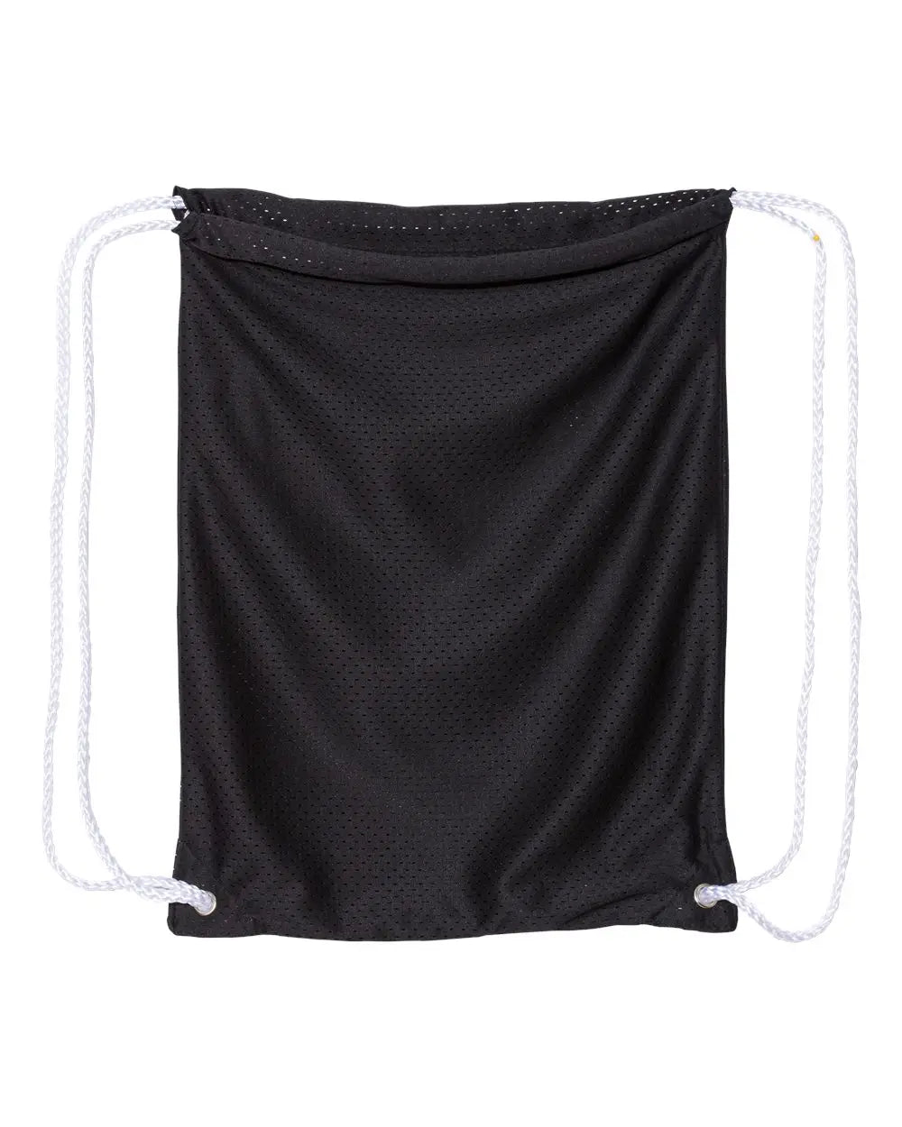 Liberty Bags 8895 Mesh Drawstring Backpack - Black - one Size Fits Most