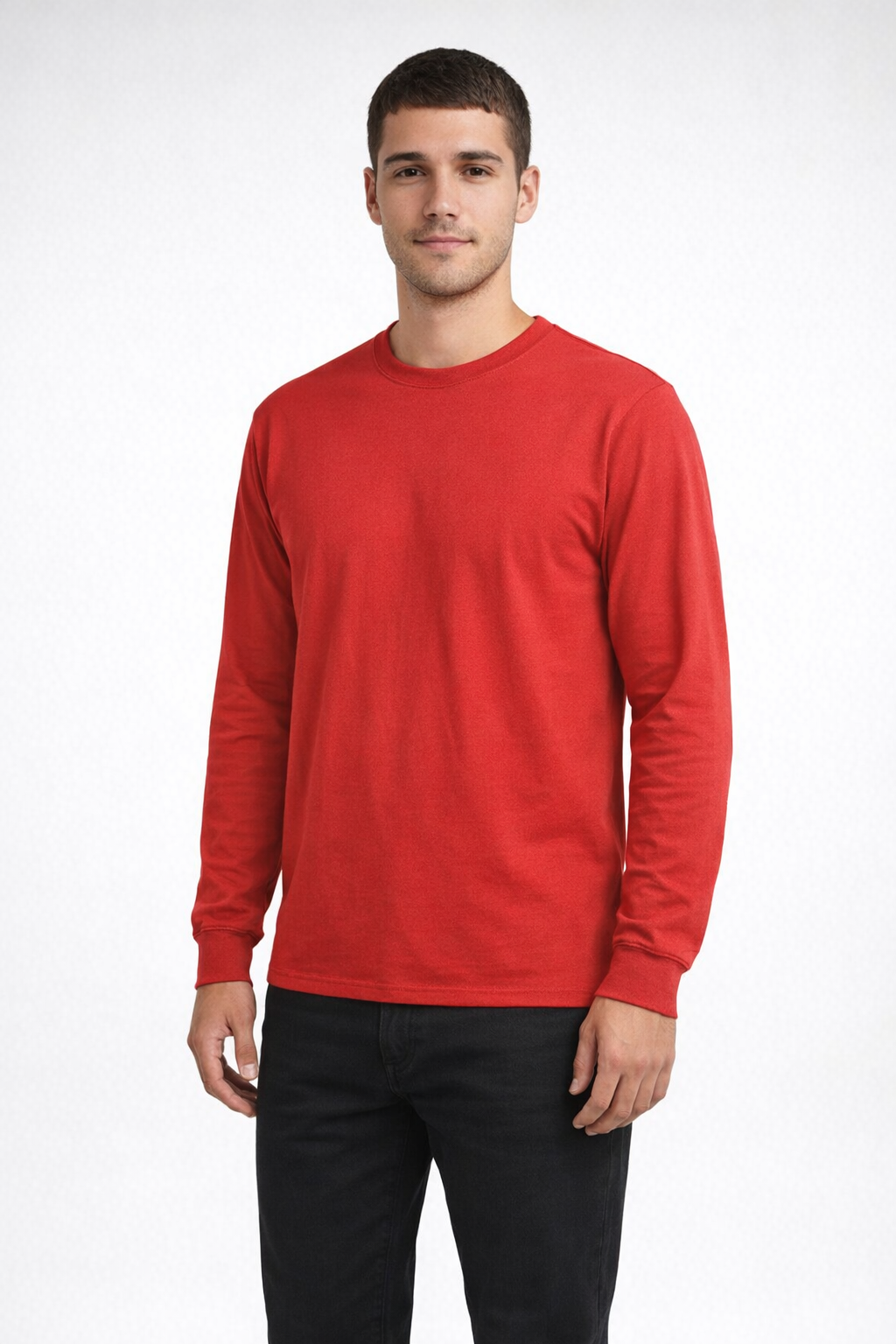 Red CLASSIC LONG SLEEVE TEE