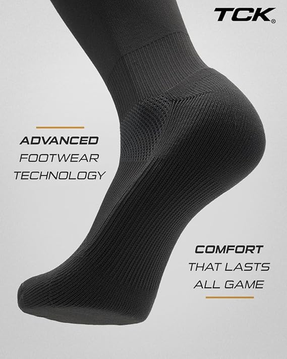 TCK Dugout Solid Color Knee High Sports Socks - Graphite - HIT a Double - 3