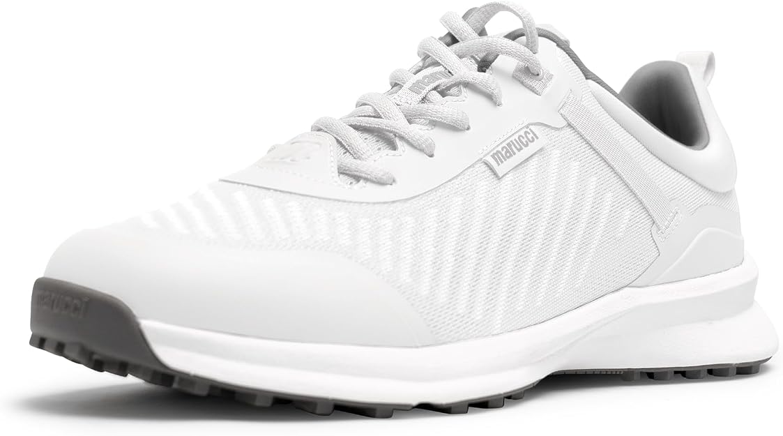 Marucci CFT Adult Turf Baseball Cleats MFWCTT - White - HIT a Double - 2