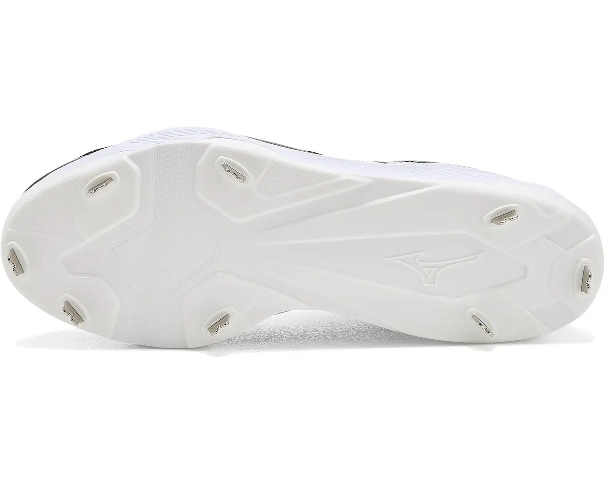 Mizuno 320720 Pro Select Fastpitch Metal Cleat - Black White - HITaDoulbe - 4