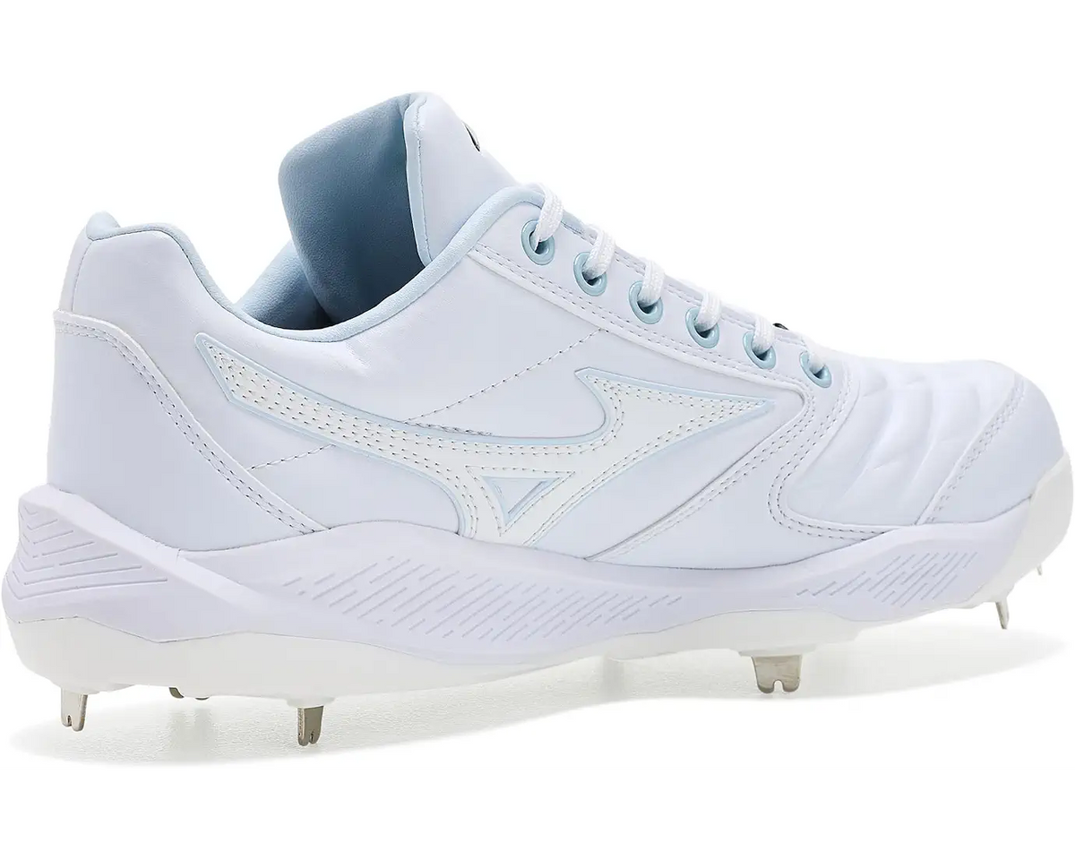 Mizuno 320720 Pro Select Fastpitch Metal Cleat - White - HITaDoulbe - 3