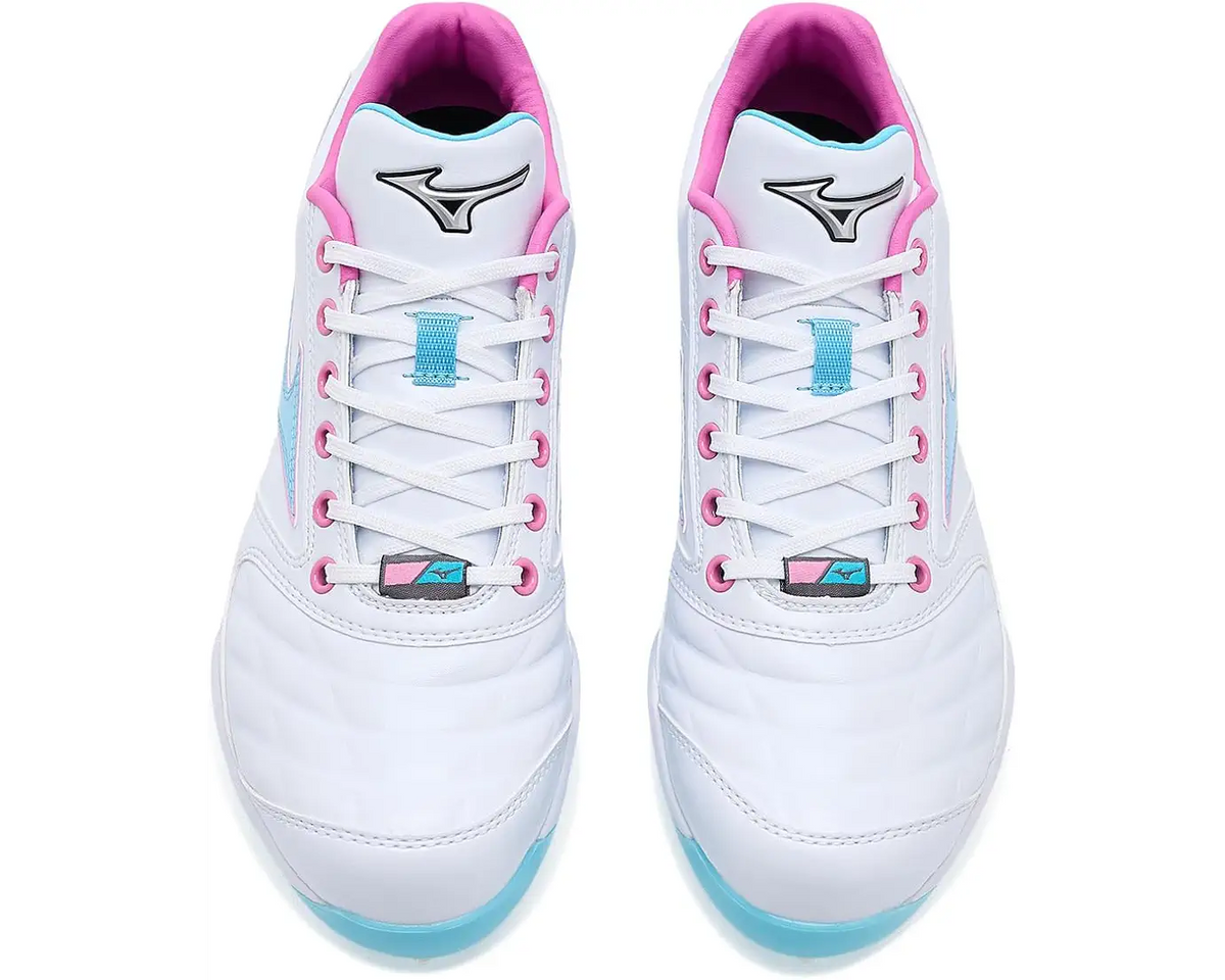 Mizuno 320720 Pro Select Fastpitch Metal Cleat - White Pink - HITaDoulbe - 5