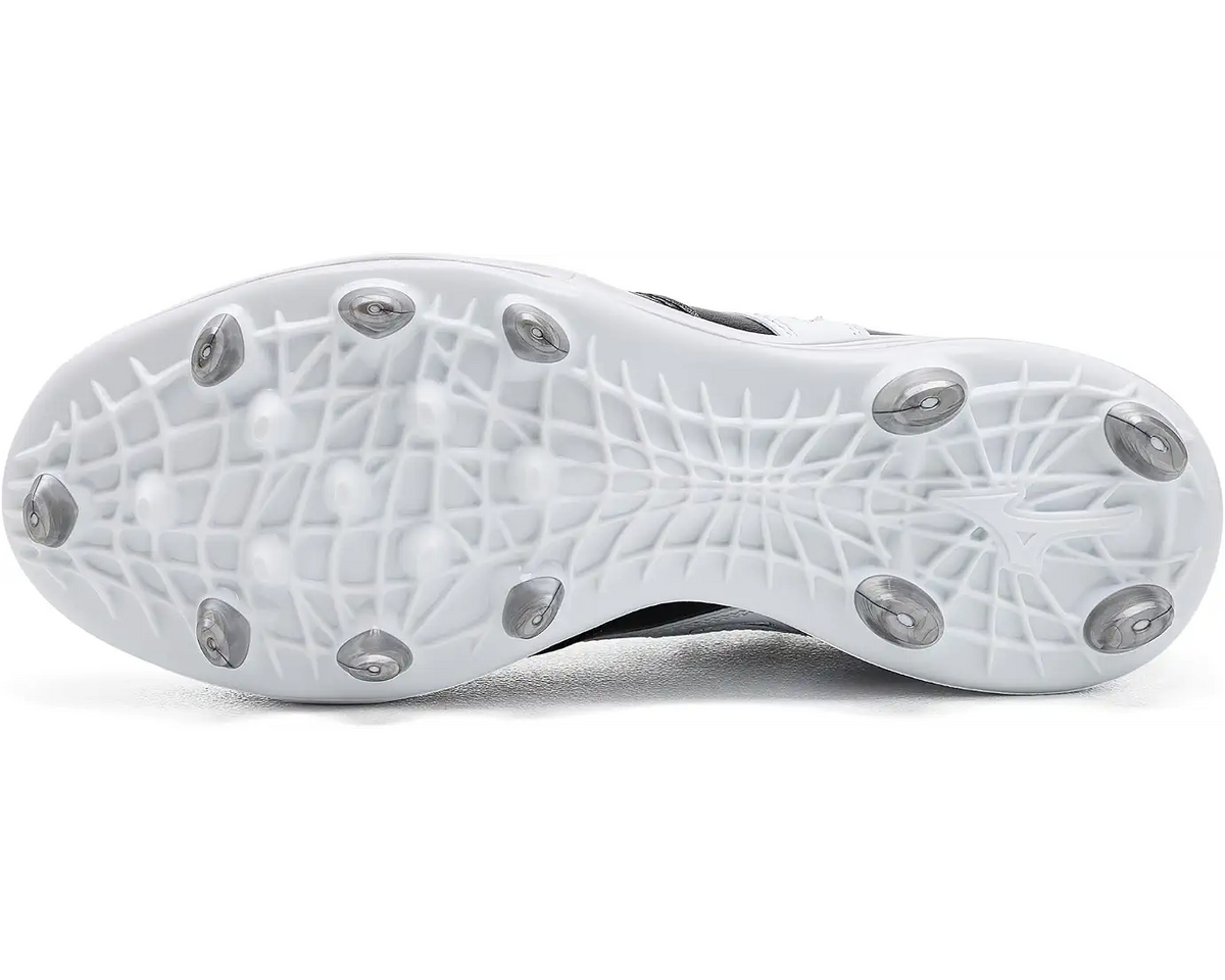 Mizuno 320723 Pro Select Fastpitch TPU Molded Cleat - Black White - HITaDoulbe - 4