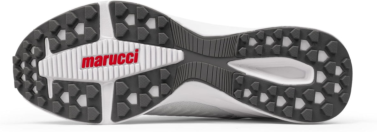Marucci CFT Adult Turf Baseball Cleats MFWCTT - White - HIT a Double - 4