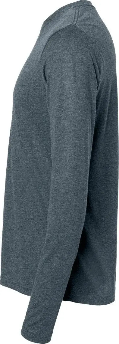Next Level 6071 Tri-blend Long Sleeve T-shirt - Indigo