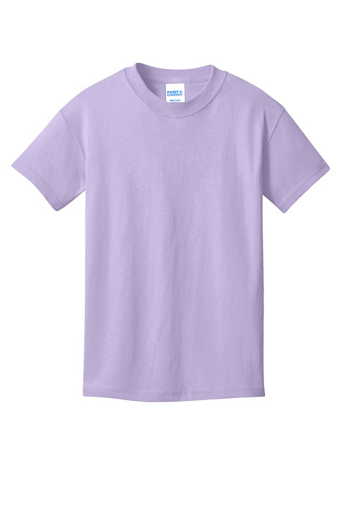 Port & Company PC54Y Port & Co Youth Core Cotton Tee - Lavender