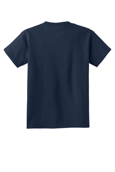 Port & Company PC54Y Port & Co Youth Core Cotton Tee - True Navy