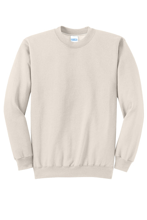 Port & Company PC78 Port & Co Core Fleece Crewneck Sweatshirt - Natural