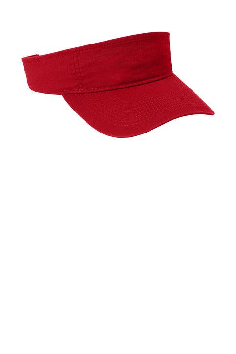 Port Authority CP45 Fashion Visor - Red