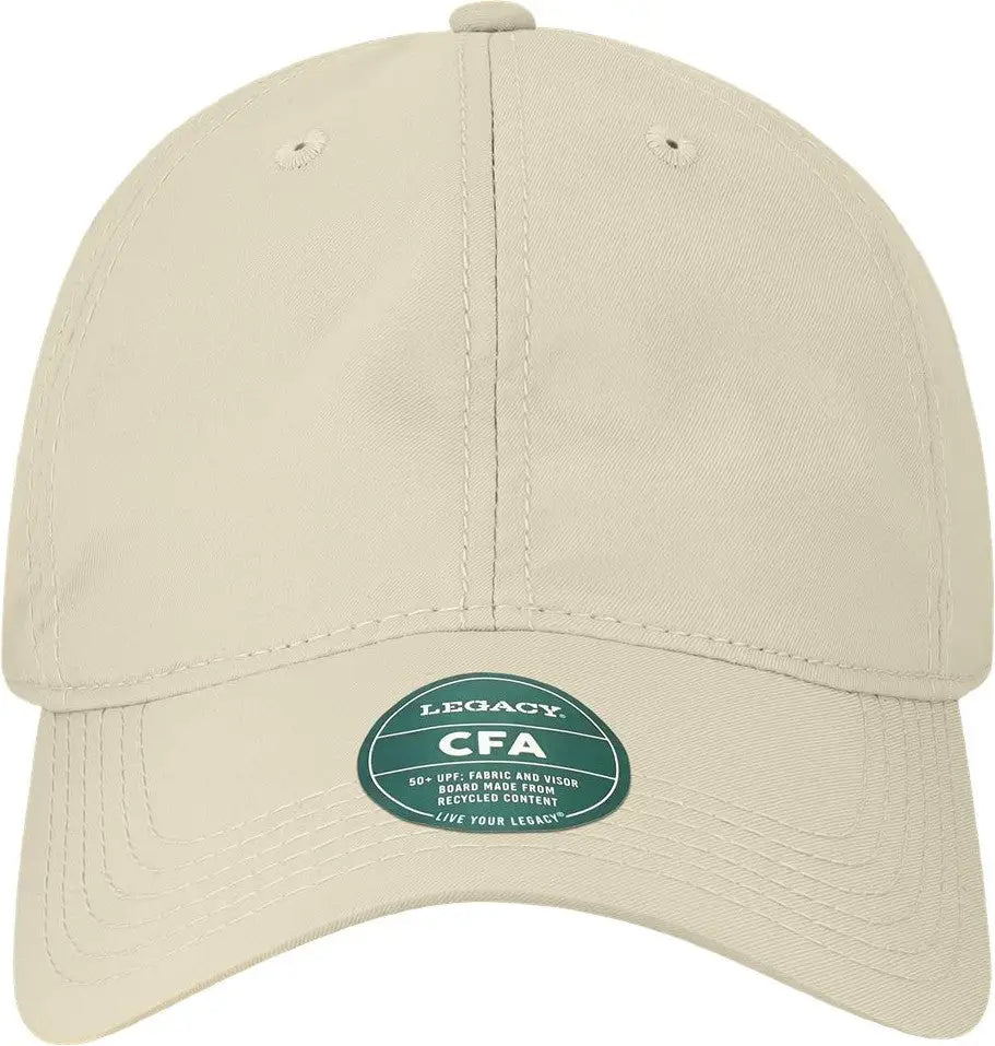 Legacy Cfa Cool Fit Adjustable Cap - Stone - Ivory / one Size Fits Most