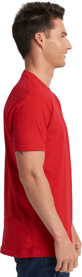 Next Level 3605 Cotton Pocket T-Shirt - Red