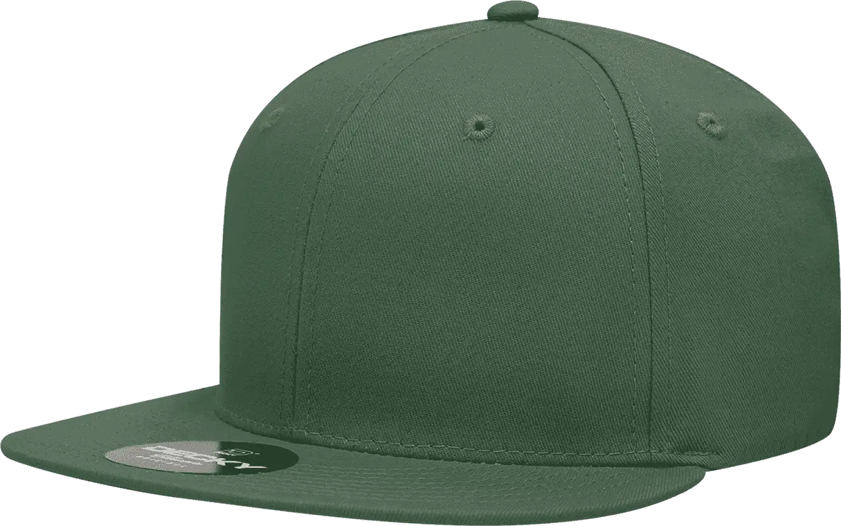 Decky 361 Cotton Snapback Cap - Olive - one Size Fits Most
