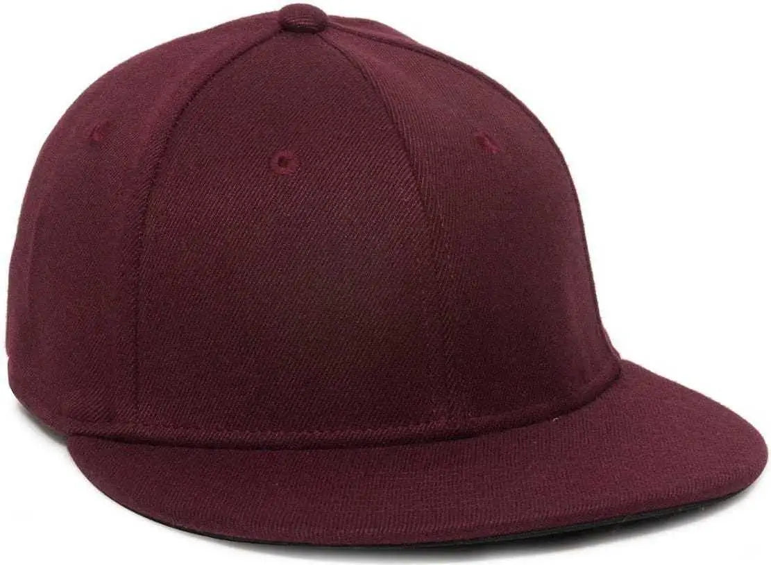 Oc Sports Pfx-450 Proflex Premium Wool Blend Q3 Cap - Maroon - 6 3/4’’ - 7 1/8’’