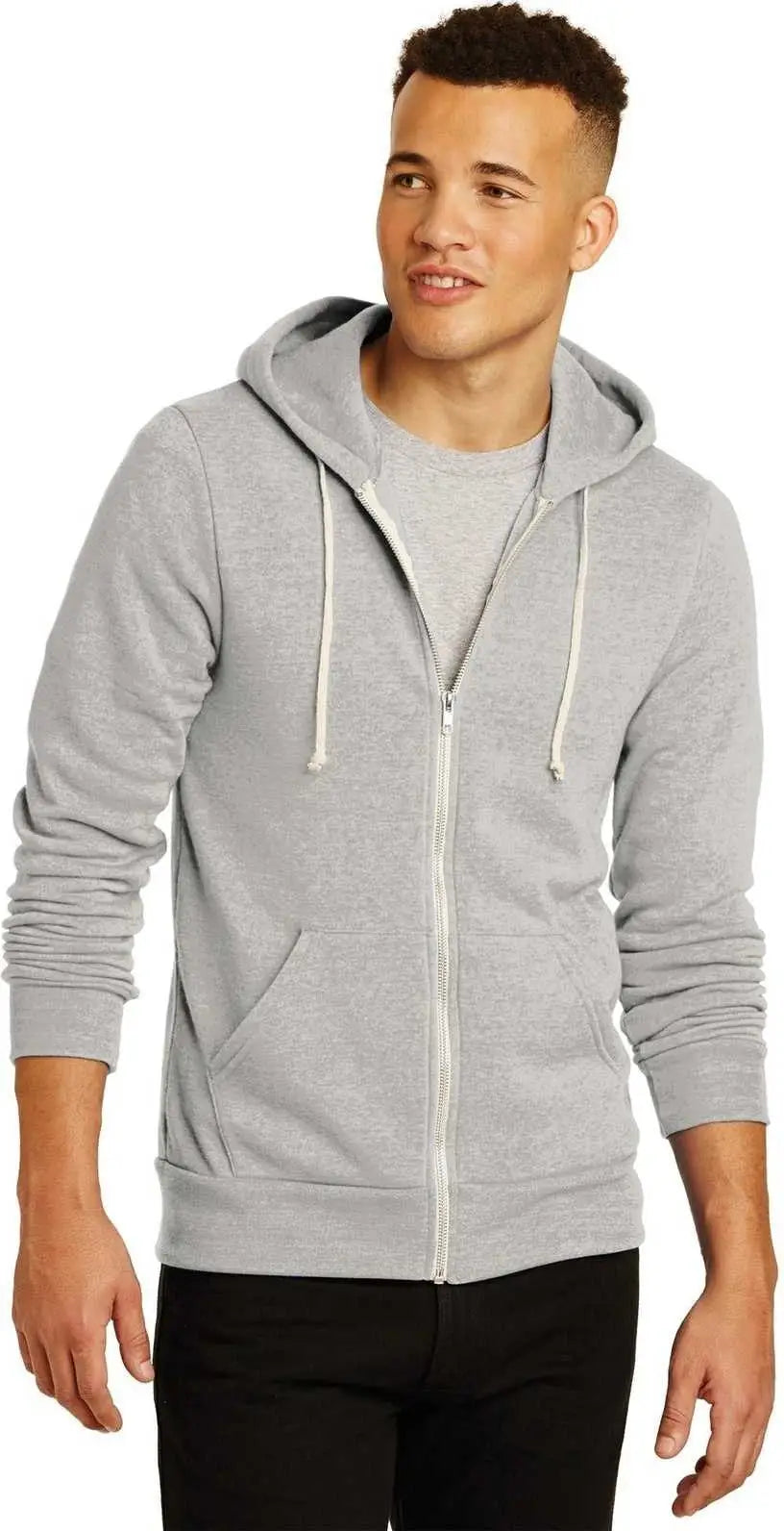 Alternative Aa9590 Rocky Eco-fleece Zip Hoodie - Eco Oatmeal Gray